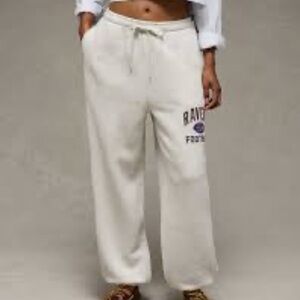 American Eagle Outfitters Gray Sweatpants with Logo